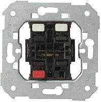 Выключатель кнопочный без накладки без рамки Simon75 2-кл. картинка